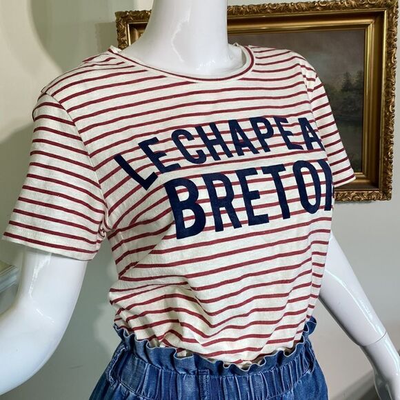 Scotch & Soda Le Chapeau Breton T-Shirt Unisex - Picture 3 of 14